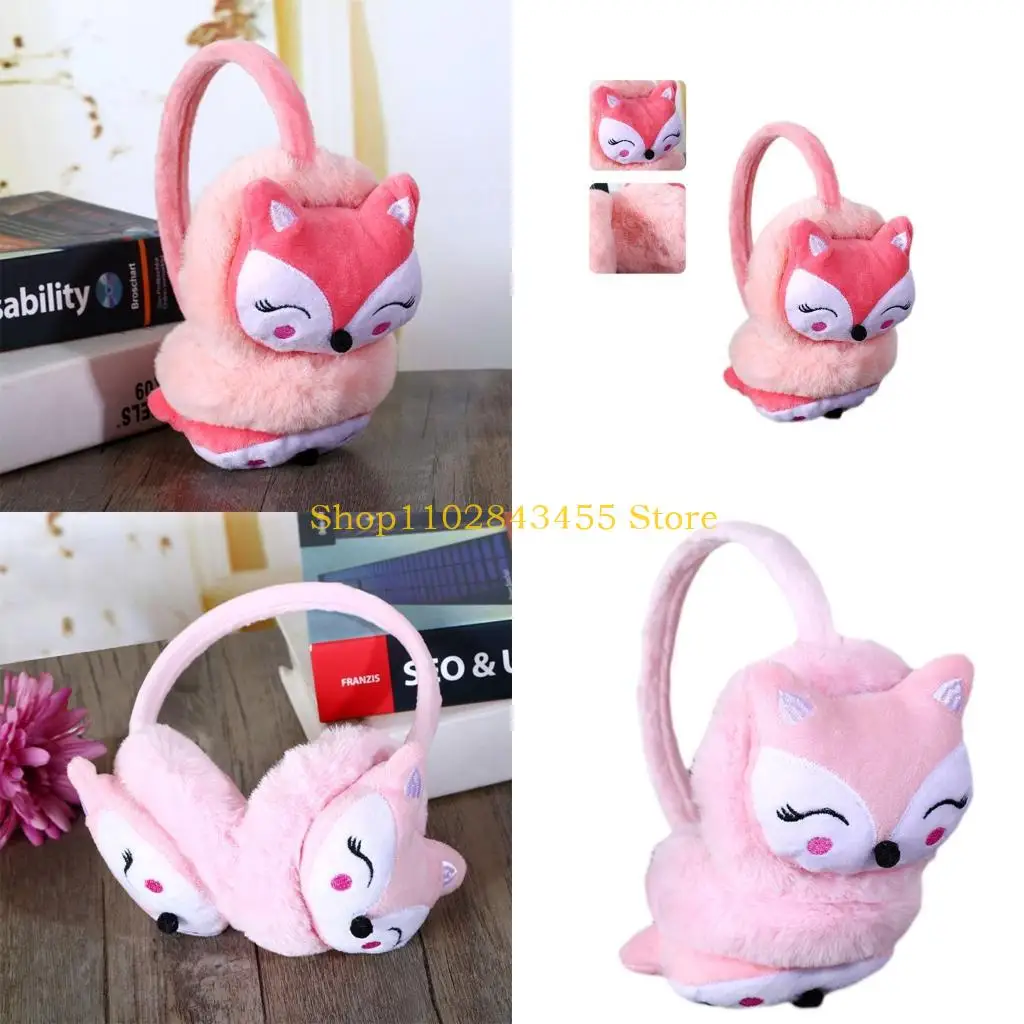 49MC Candy Color Ear Warmer Plush Soft Windproof Earmuffs Gifts