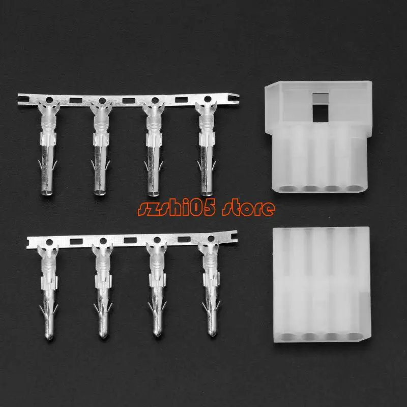 781E Antenna Tuner Connector 4 Pin Plug Male Female for ICOM AT-120 Radio Diy