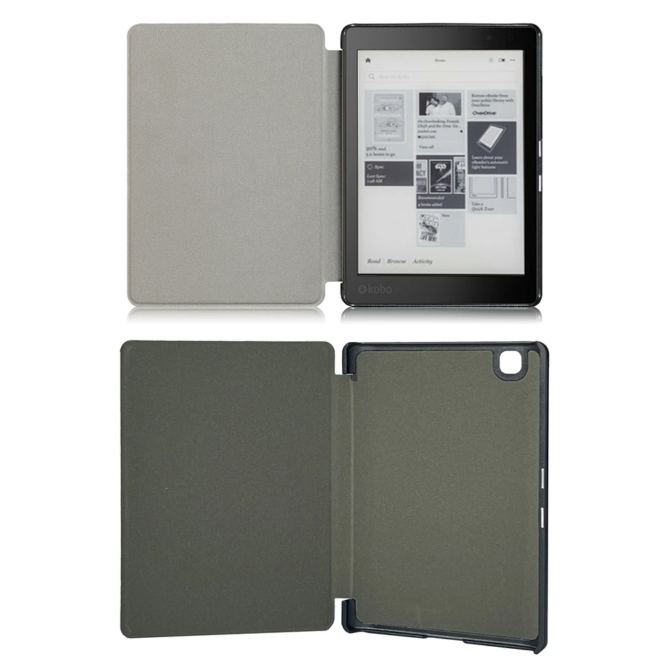 Leather Case for Kobo Aura Edition 2 6 EReader