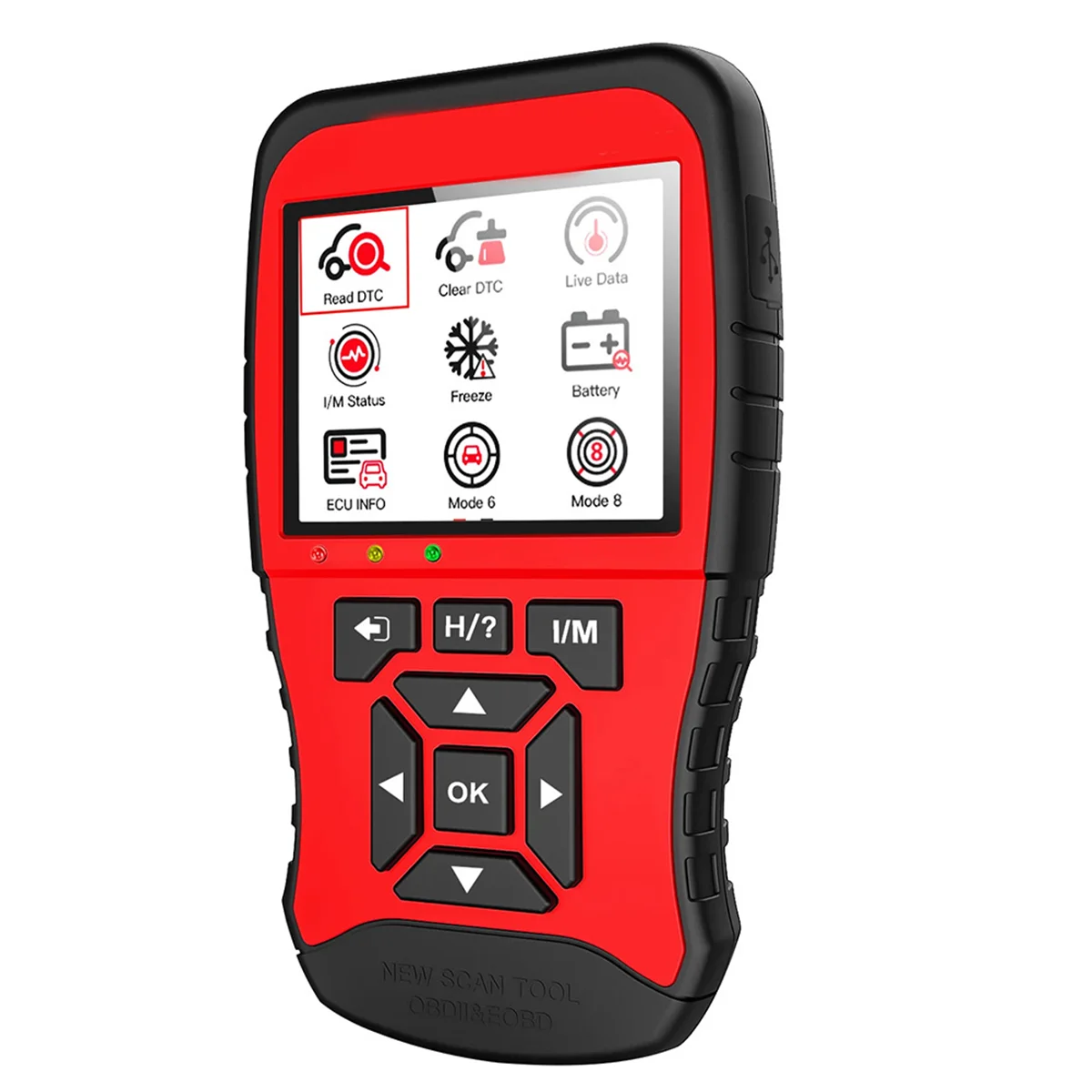 

Code Reader Generation Auto Diagnostics Tools OBD2 Scan Tool with I/M Readiness Mode6 , Mode