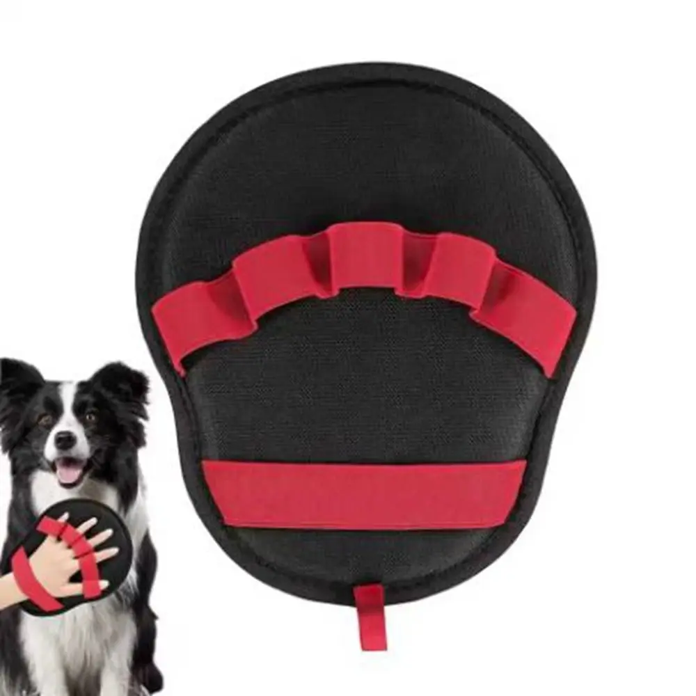 

Cloth Pet Hair Removal Glove Reusable with Massage Function Dog Animal Hair Remover Tool Hangable Electrostatic Cleaner