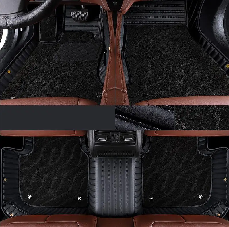 

Специальные автомобильные коврики на заказ для Toyota Land Cruiser Prado 250 2026-2024, 5 мест, высококачественные двухслойные ковры для LC250