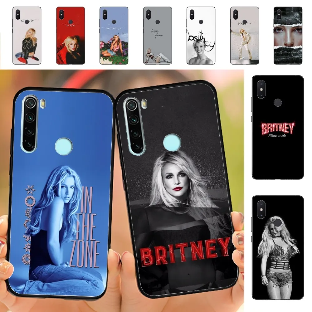 B-Britney S-Spears Phone Case For Redmi Note 4 X 5 A 6 7 8 T 9 9S 10 11 11S 11Epro Poco M3 Pro