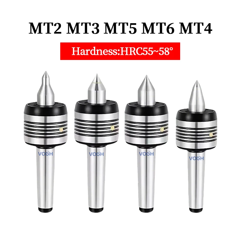 Morse Accessories MT2 MT3 MT4 MT5 Morse rotary center standard double cone head Live Center For Morse turning center tool holder