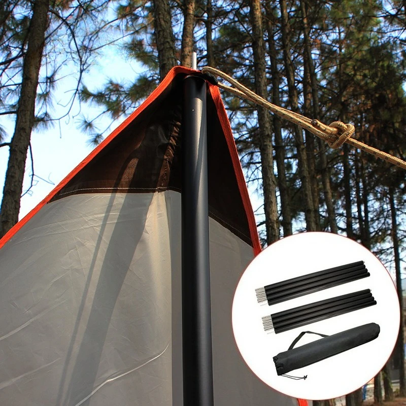 Outdoor camping awning pole tent pole canopy support aluminum alloy tent pole