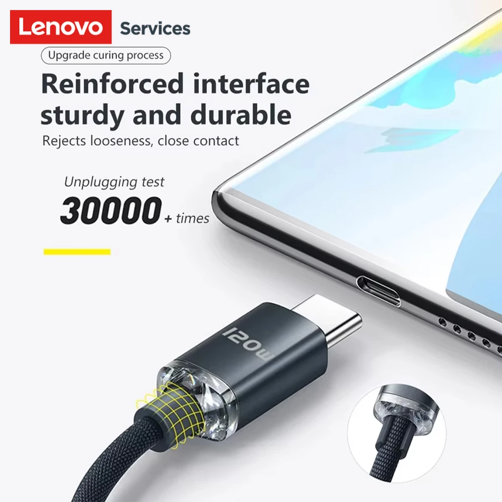 120 واط 6A سوبر سريع تهمة USB نوع C كابل شاحن الهاتف USB بيانات الحبل لسامسونج S25 Realme Xiaomi 17 هواوي سلك شحن سريع #6