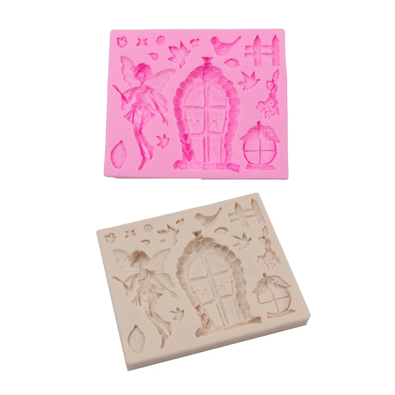 

3D for Butterfly Fairy Kitchen Baking Mold Silicone Cake Decorating Tools Fondant Chocolate Mould Biscuits Silicone Mold