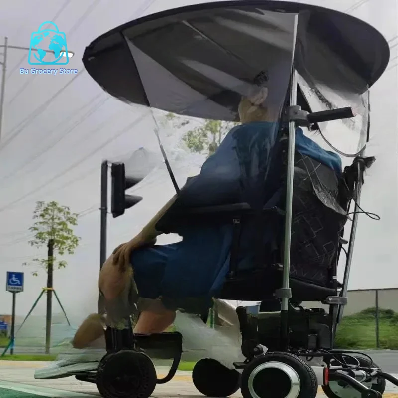 Electric wheelchair special sunshade canopy universal accessories