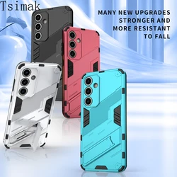 ShockProof Case For Samsung Galaxy S24 Ultra S23 Plus S22 S21 FE A15 A25 A35 A55 M15 M35 M55 5G Holder Armor Back Phone Cover ﻿