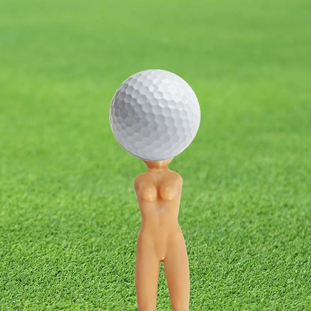 10pcs Professional Sexy Girl 70mm Plastic Lady Golf Holder Golf Tees Manikin Ball Socket