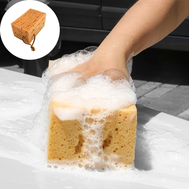 Multifunction Large Size Car Wash Honeycomb Dusting Sponge Brush Car Cleaning Supplies Auto Exterior Cleaning Accessories