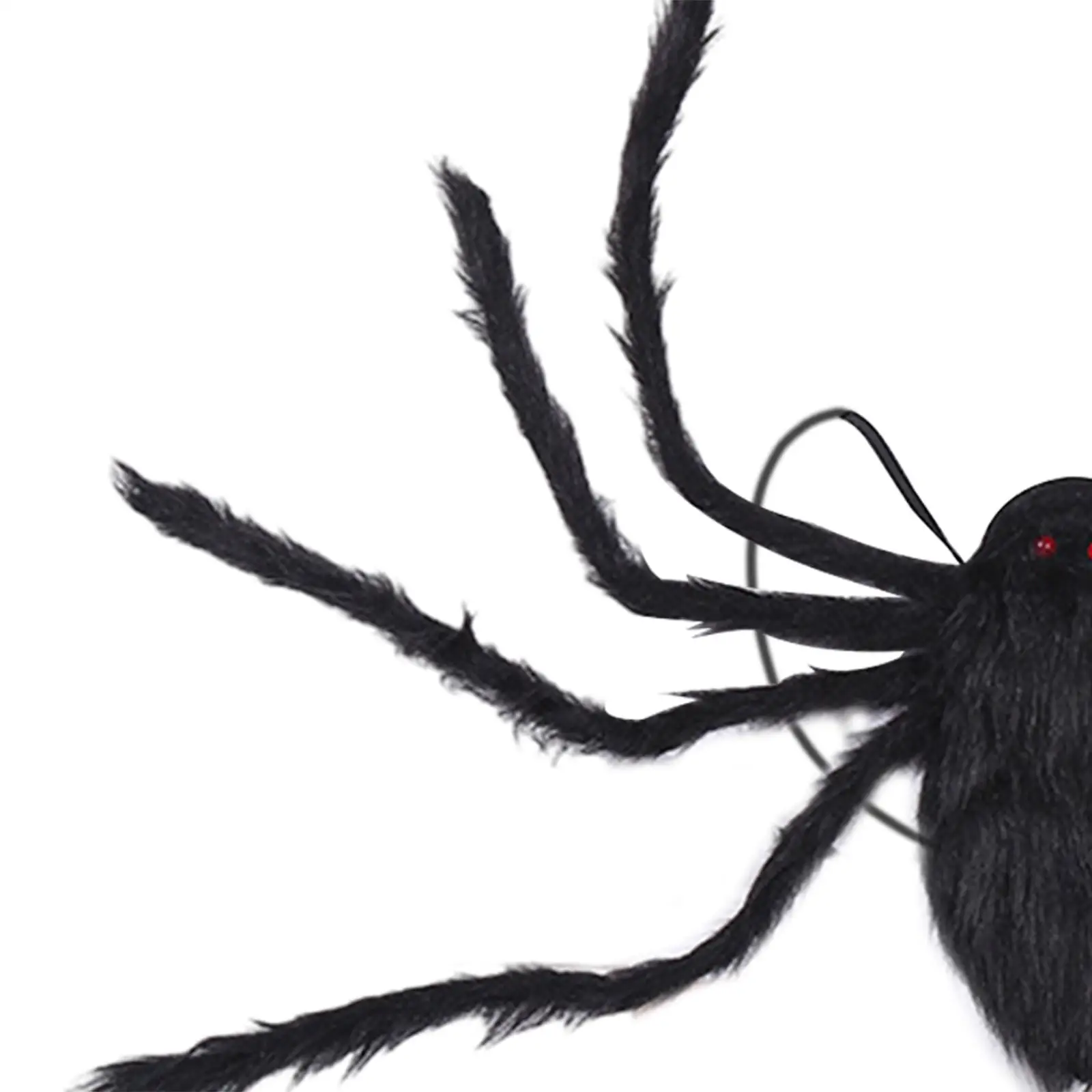 Giant Spider Backpack for Halloween Scary Adult Costume with Iron Wire Frame and Cloth Material for Fancy Dress Party