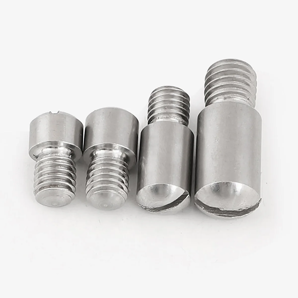 304 SS Slotted Dome External Thread Cylindrical Pin Locating Pin Shaft M2-M10
