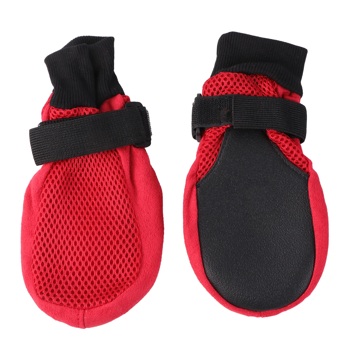 

Breathable Mesh Dog Shoes Medium Size Paw Boots Puppy Pet Small Dogs Protectors Booties AntiSlip Soft Sole Outdoor Walking