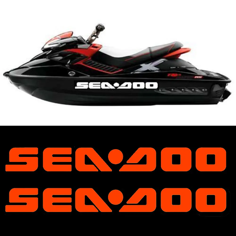 2 X SMALL/MEDIUM/LARGE For SEA DOO Quad BOAT CAR VAN,4X4 Vinyl Decal Stickers