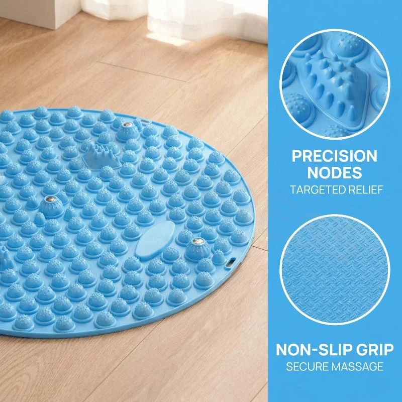 

36cm Foot Massage Pad Acupressure Mat for Plantar Arch Office Home Relaxation Use