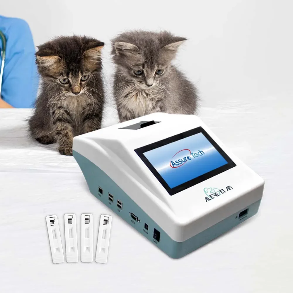 Veterinary Fluorescence Immunoassay Analyzer Clinical Analytical Instruments Pet Poct