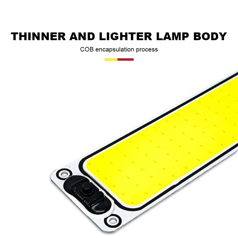 SEAMETAL 54/108LED 12-24V Car Reading LED Night Strip Light Interior Light Ceiling Lamp with On Off Switch for Van Lorry Truck image 5