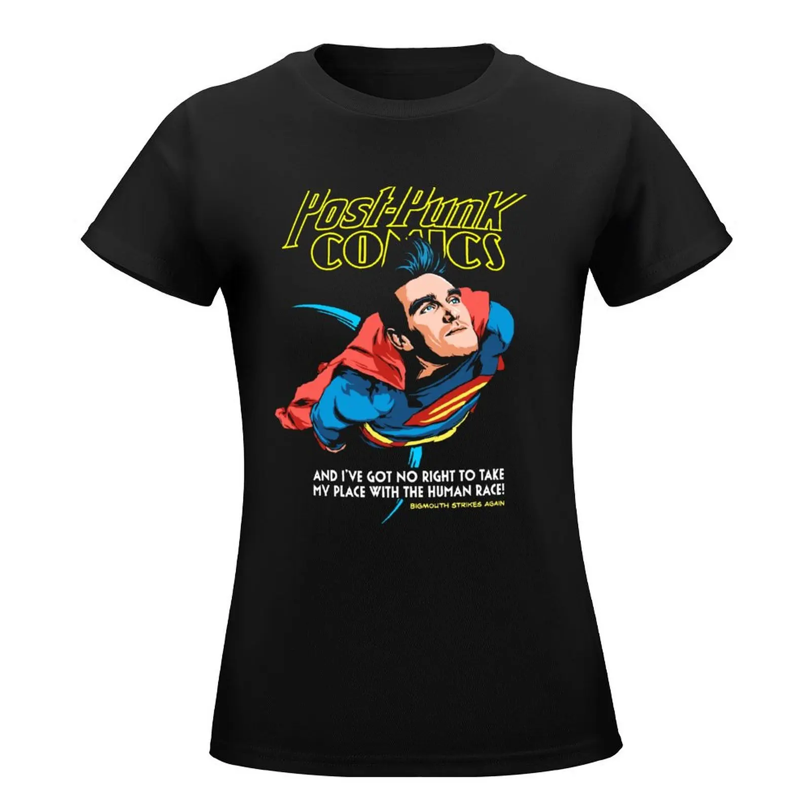 Post-Punk Comics | Super Mouth Strikes Again T-Shirt plus size tops cute clothes funny clothes for Women