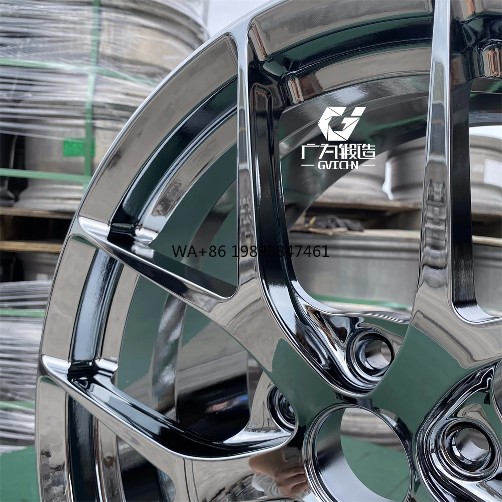 

Custom 6061 Aluminum Alloy Rims Plated Forged Wheels of Any Pcd With Any Offset Design Rid