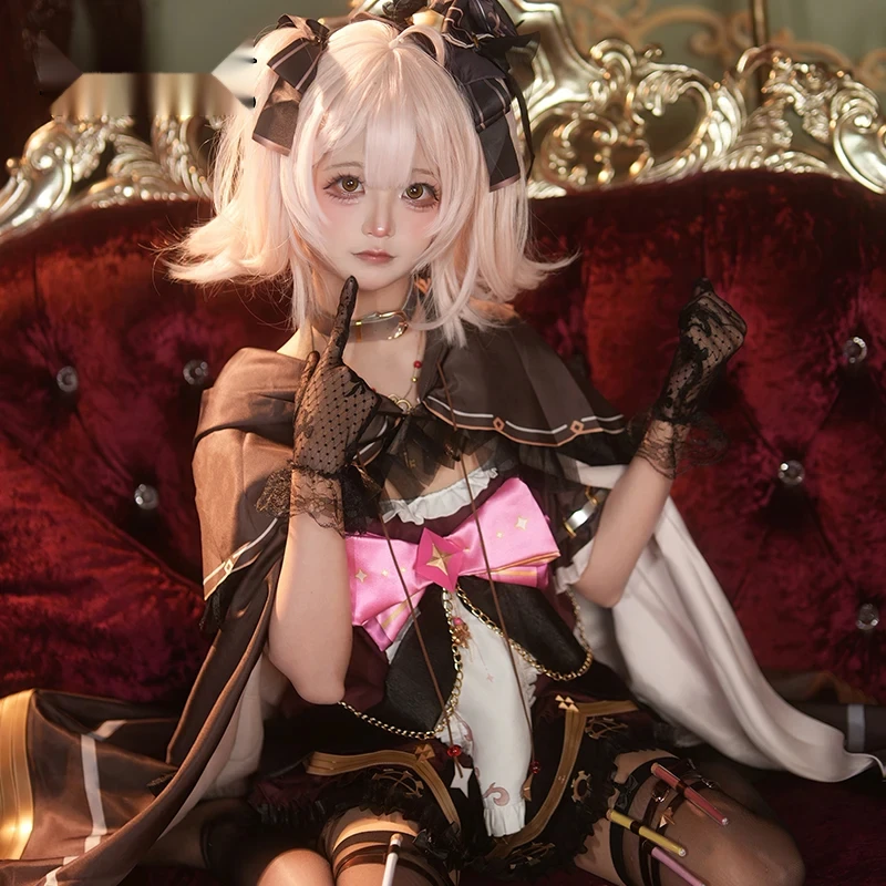 Coser Game Virtual YouTuber Ace Taffy أزياء تنكرية موحدة للهالوين كرنفال حفلة عيد الميلاد لعب الأدوار الملابس الملابس #2
