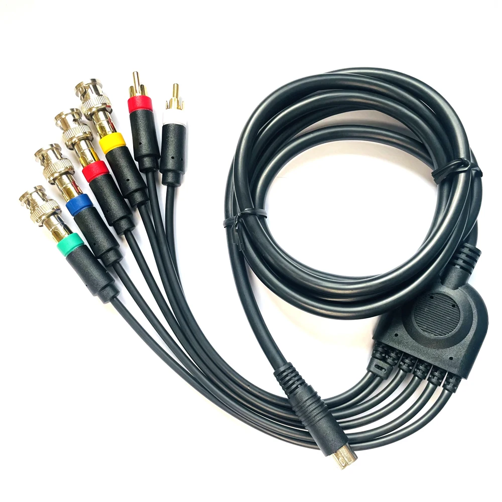 

10PCS Replacement 16-bit RGBS/RGB Cable Color Monitor Component Cable for Sega MD2 Game Console Accessories