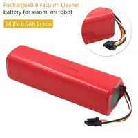 14.4v 6000mAh Lithium Ion Rechargeable Battery for Xiaomi MiJia Xiaowa Robot Vacuum Cleaner Roborock S50 S51