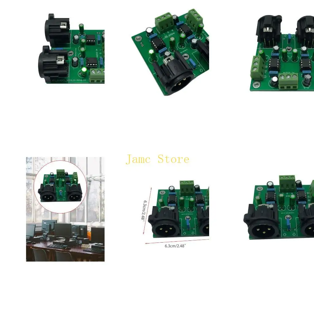 LX0B Power Amplifier Board Used for D Player Front-end Output Balance /Rear-end