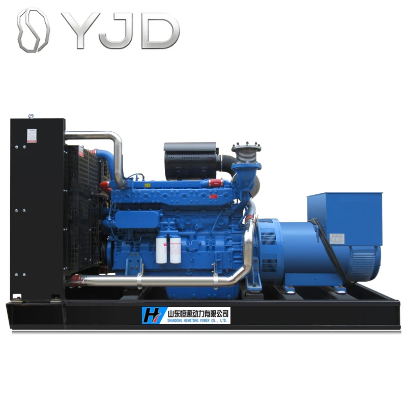 Yuchai High Power 2-1600KW Silent Diesel Generator Set Open Frame 1800 Rpm Speed Factory Specific Three Phase DC 220/380V