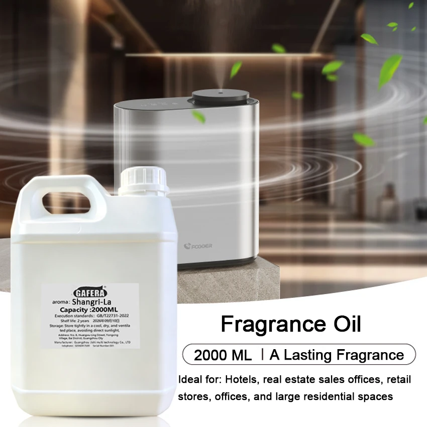 Hotel Diffuser Oil - Iconic Five-Star Hotel Blend - 2000ml |  Hilton - Aromatherapy Oil for Ultrasonic and Waterless Diffusers