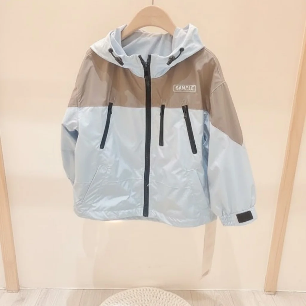 

SeasonSea Boys Interchange Jacket Children's Clothing 2026 Spring Autumn Child New Zipper Jacket Coat Fashion Style Coat Tops