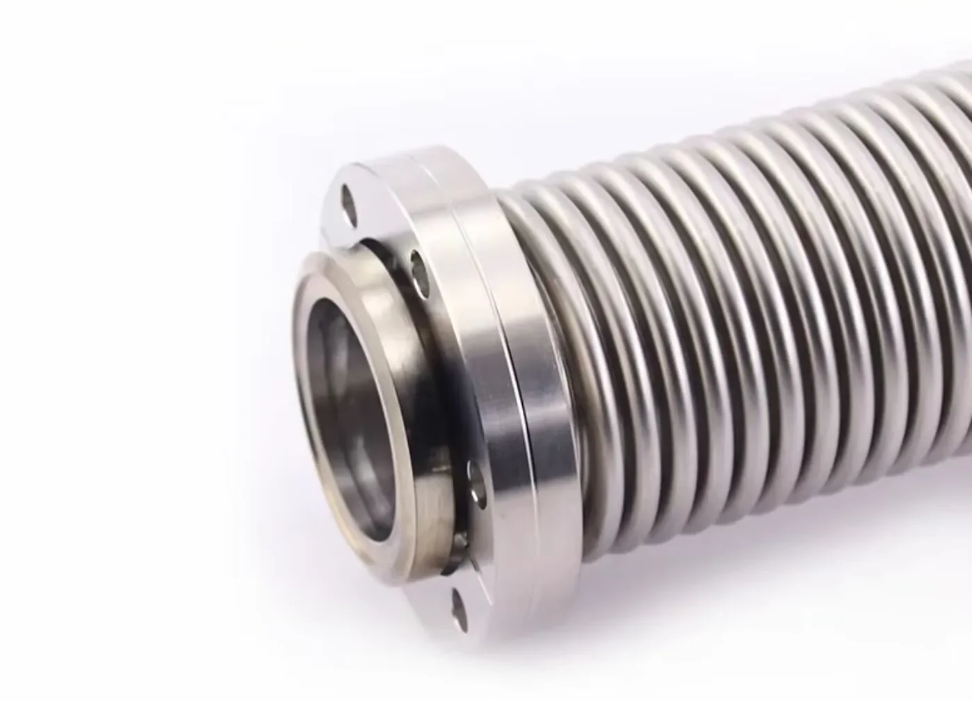 

CF16， 25, 35, 50, vacuum flexible corrugated tube, one end is flexible and the other end is fixed, 304SS.