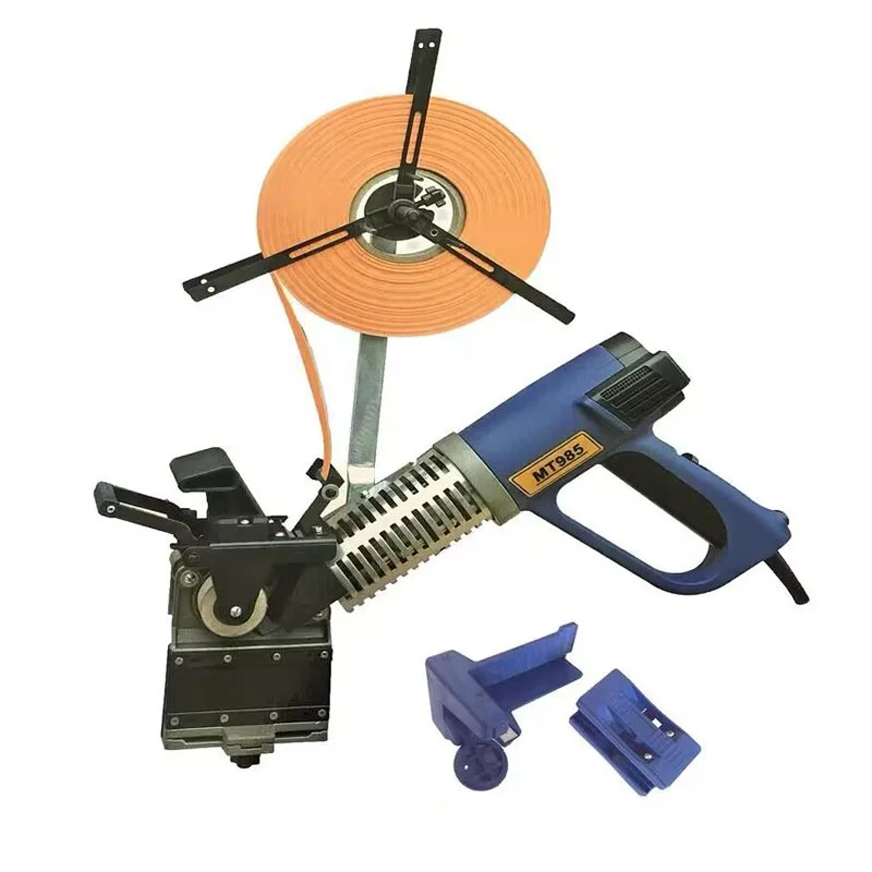 2000W Mt985 Portable Edge Banding Machine Curved Straight Manual Woodworking 220V/50Hz