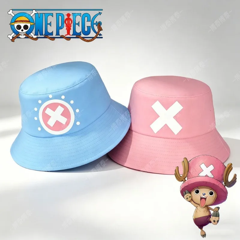 Chapeau de pêcheur style Chopper One Piece, protection solaire, casquette décontractée Tony Tony Chopper, cosplay, objet de collection