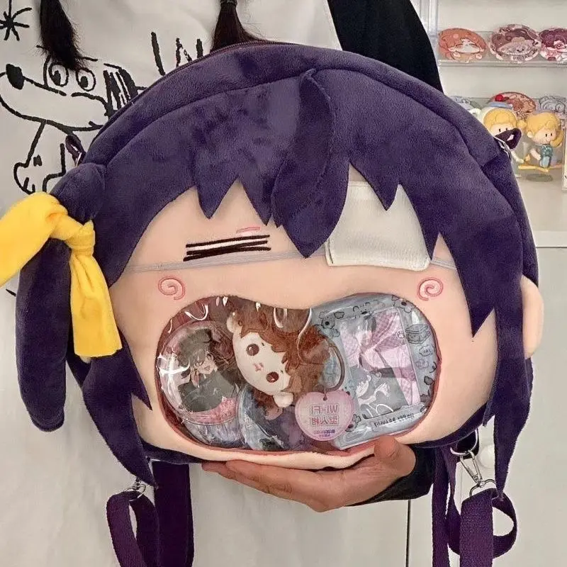 حقيبة ظهر Takanashi Rikka Love Chunibyo وغيرها من الأوهام ، حقيبة آلام ، حقائب ظهر قطيفة لطيفة ، حقيبة كروس بودي ، حقيبة كتف