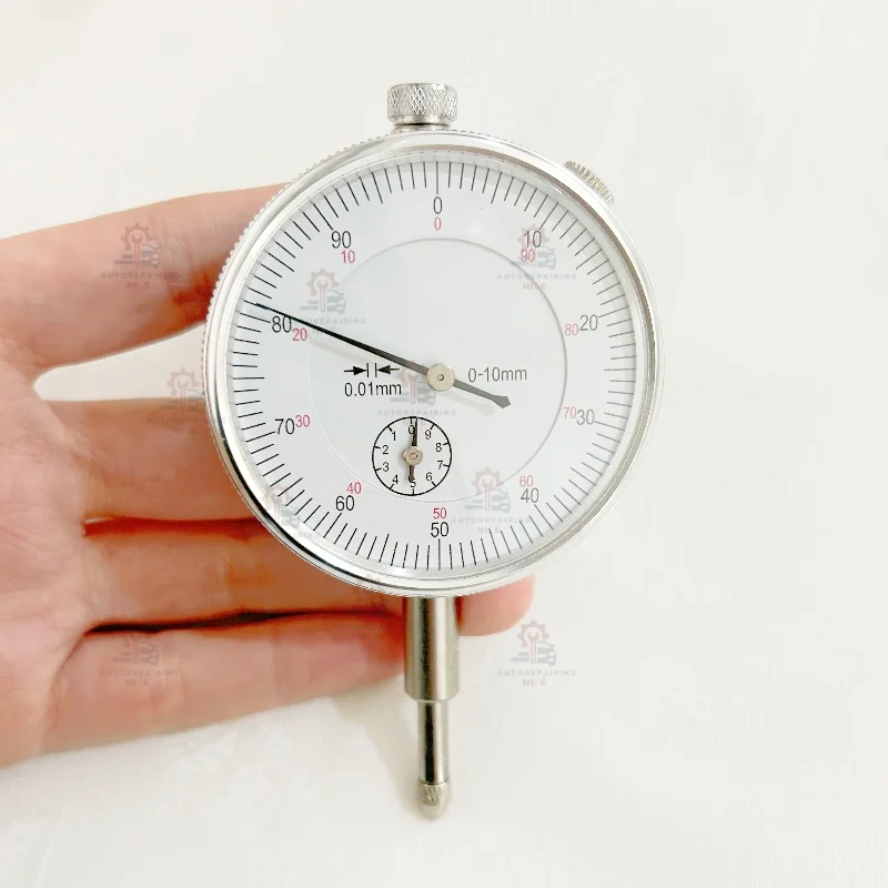 High Quality Precision Tool Accuracy Measurement Instrument Round 0-10mm Dial Indicator Gauge Vertical Contact Measuring Tool