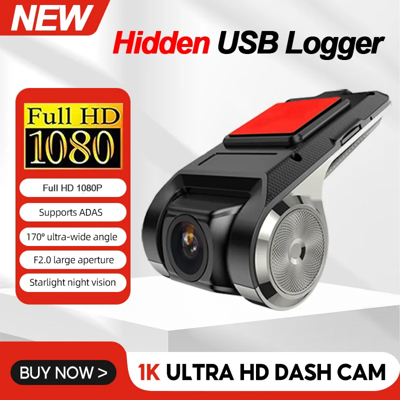 Android Navigator Driving DashCam USB Video Recorder with ADAS Night Vision Driving Assistance Function Car Car Assecories