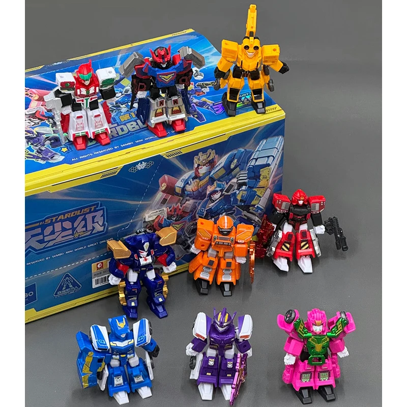 

Authentic Xuan Card Fighter Tian Chen Level First and Second Bullet Assembly Building Blocks Blind Box mystery box Handmade Gift