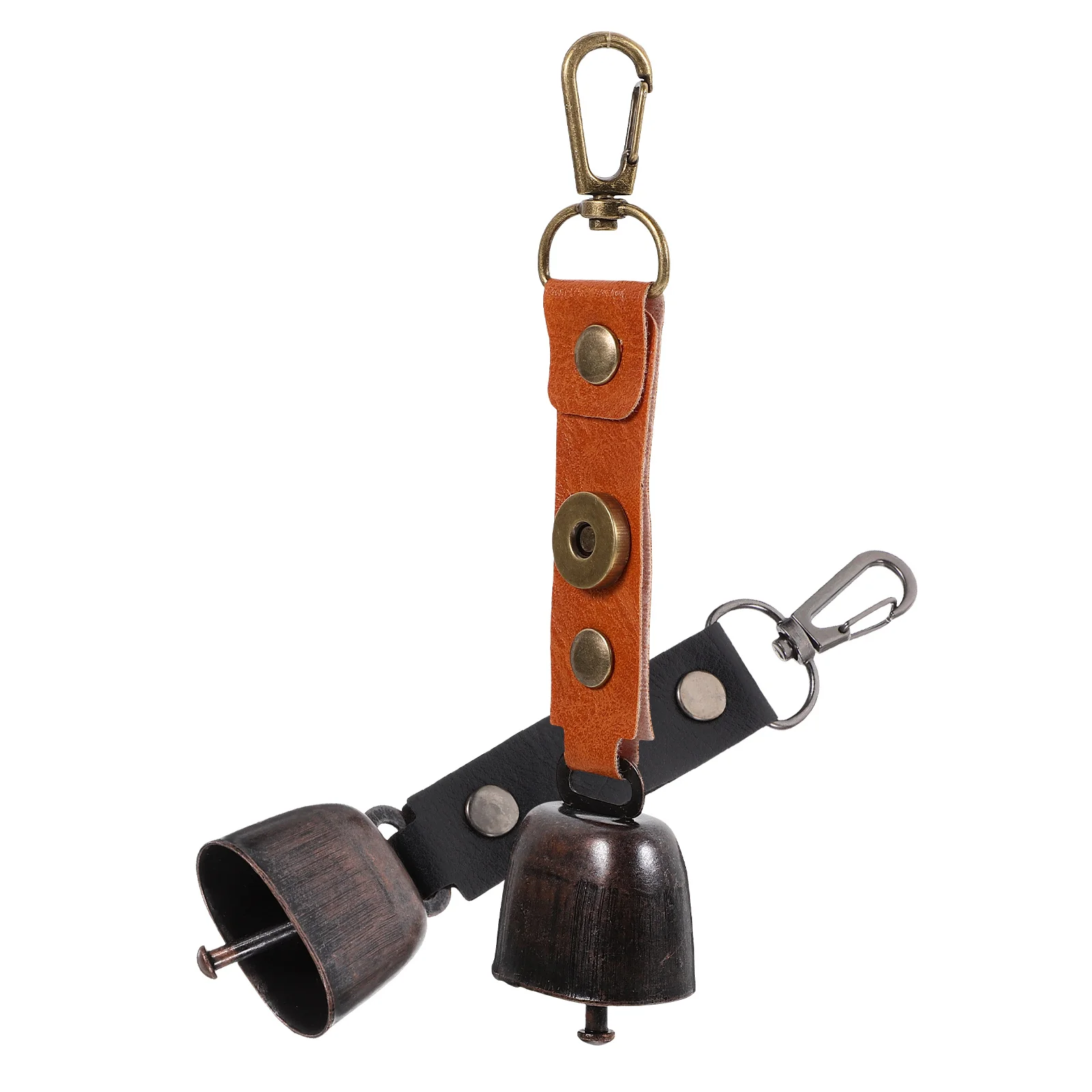 2-delige buitenbel hanger wandelen ornamenten camping beer klokken kleine anti-verloren koe voor accessoires