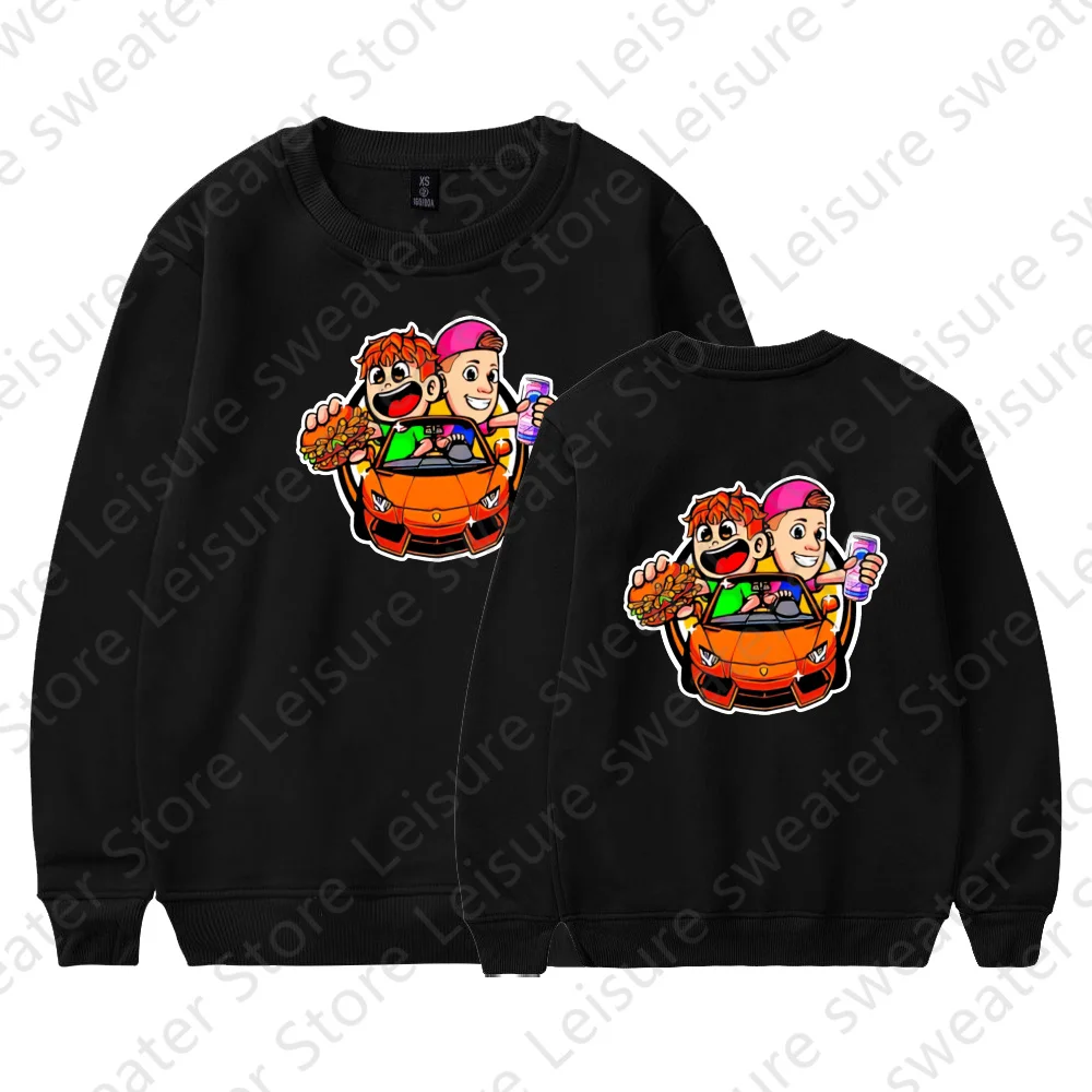 New Burgerpommes Icrimax Hoodie Teenagers Boy Girls Kids Sweatshirts Icrimax Cosplay costume Icrimax Clothes Spring Autumn