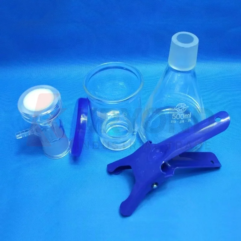 300ml Lab Vacuum Filtration Cup Beaker for 500ml Filtration Apparatus Sand-Core Membrane Filter Equipment Original Product