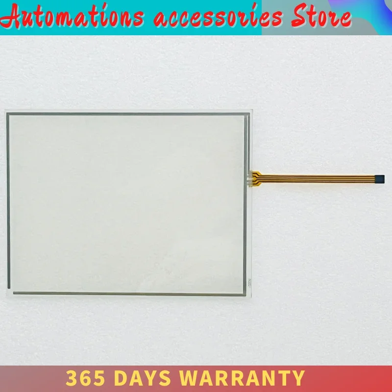 Touch Screen Panel Glass Digitizer for XBTOT5220 XBTOT5320 XBT0T5220 XBT0T5320 XBTORT5330 with Front Overlay Protective Film