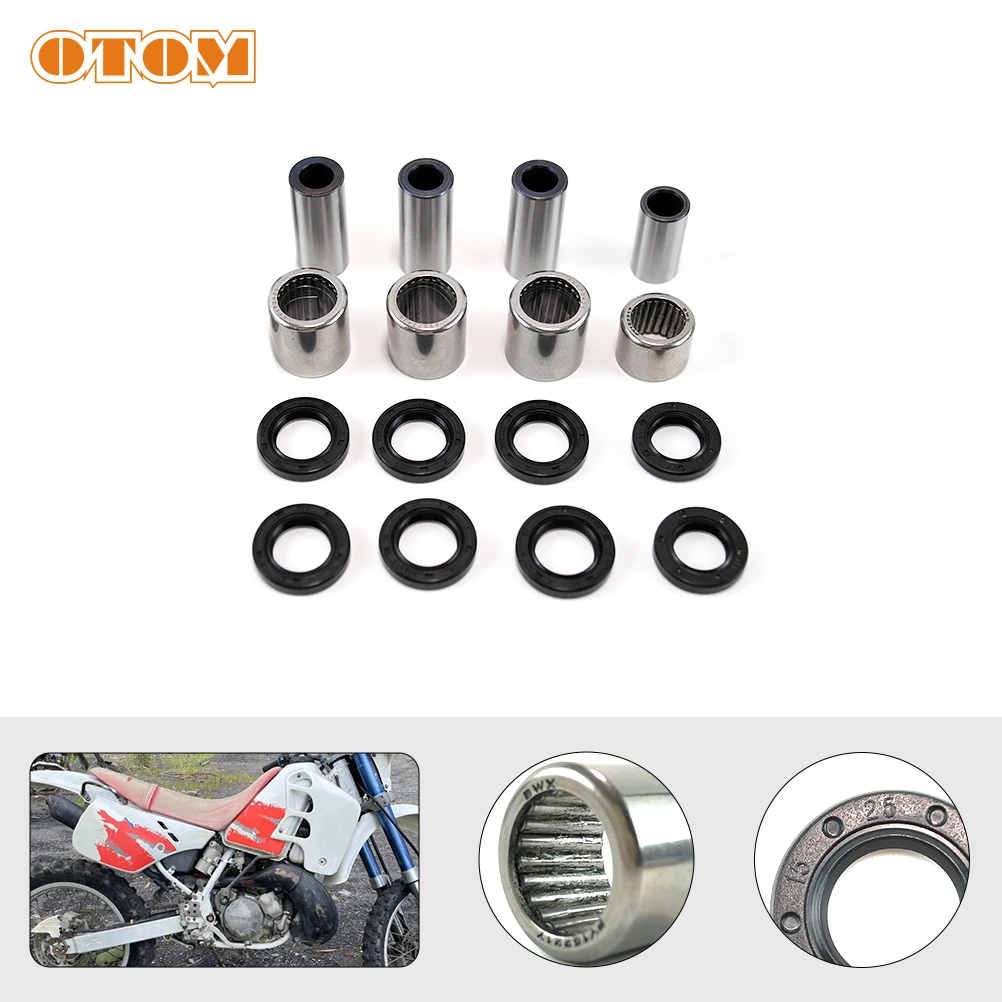 

OTOM мотоциклетный рычаг ARM, треугольный рычаг, детали для обслуживания масляного уплотнения, комплект втулок подшипника для HONDA CRM250 с скоростью для мотокросса