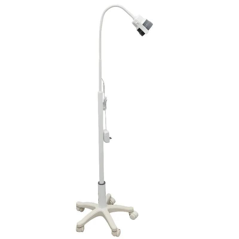 

Surgical Medical Floor Stand 7 Hole LED Adjustable Dental Clinic Mobile Gyn Ent Operation Room Lamp Shadowless Examination Light