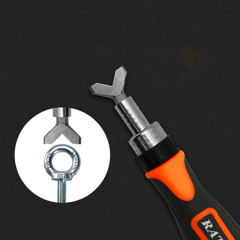 Ratcheting Screwdriver Set Screwdriver 38 in 1 Ratchet Wrench Set With Rotatable Ratchet Handles ＆ Storage Case