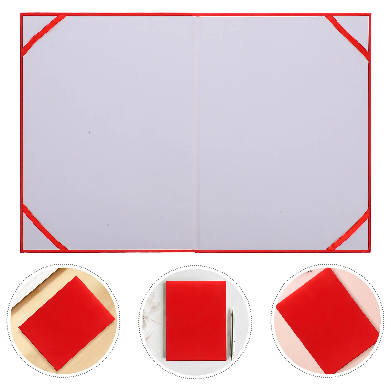 

Elegant Graduation Diploma Holder Hard Paper Protector Document File Award Cover University College Diploma Accessories
