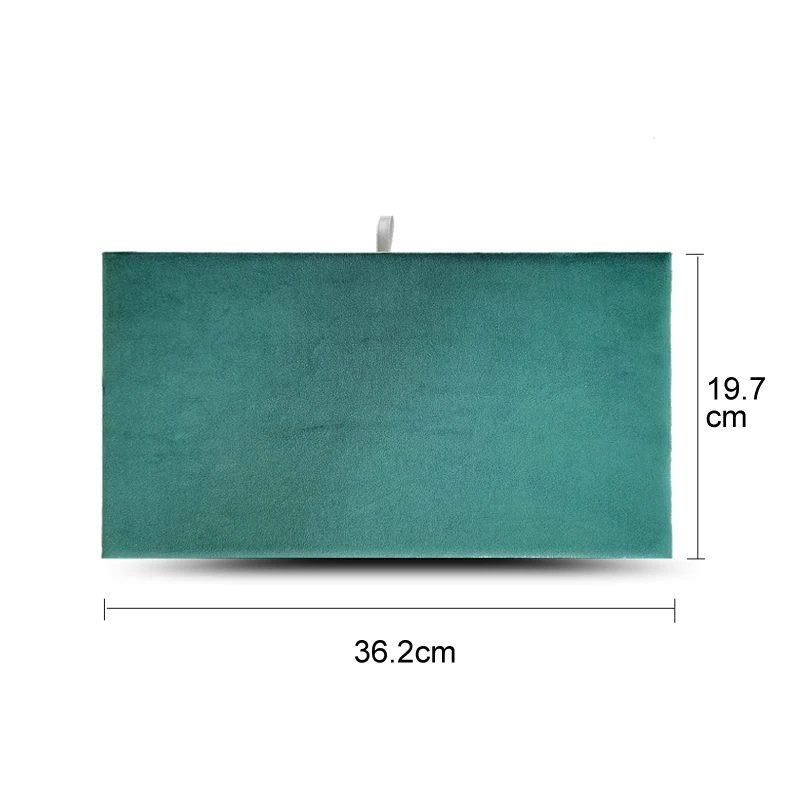 New Velvet Jewelry Display Pallet Necklace Pendant Bracelet Flat Tray Prop Display Mat Counter Display Pallet Multicolor Option