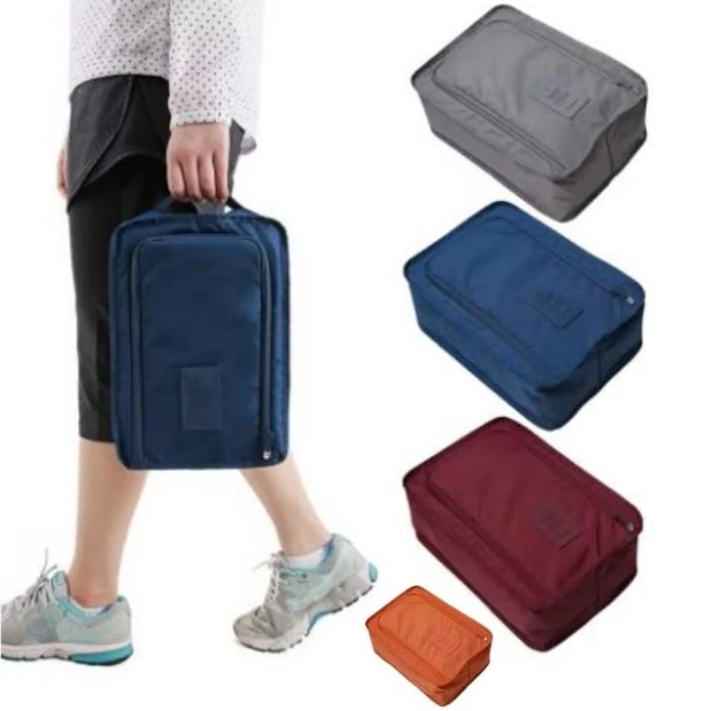 Portable Shoe Bags Travel Holds Multifunction Waterproof Folding Storage High Capacity Shoe Pouch Organizer