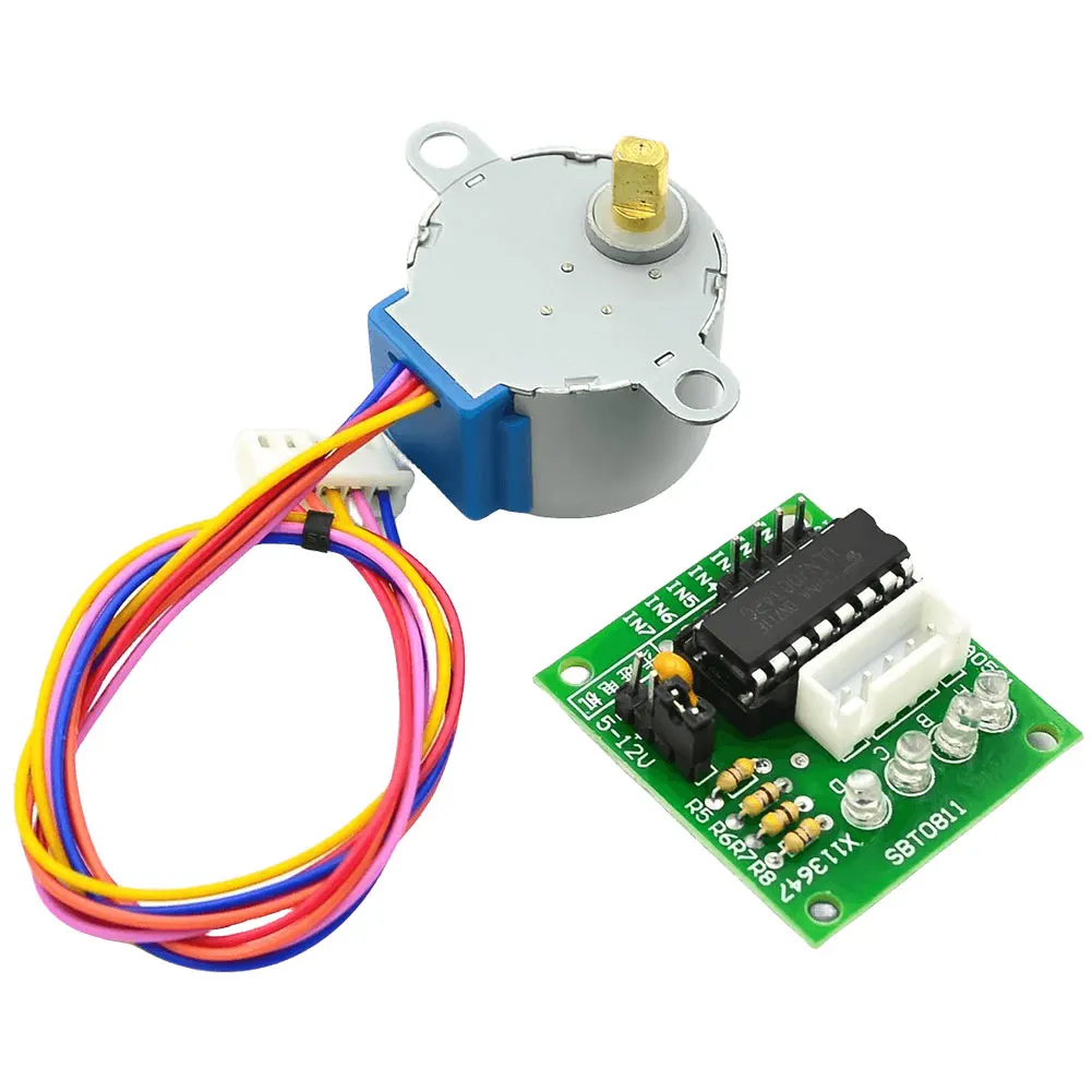 5V 4-Phase Driver Controller Board Multi-Channel Output 28BYJ-48 ULN2003 Stepper Motor Development Board Electronic Components