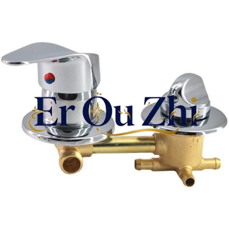 Integral Shower Room Mixing Valve Hot and Cold Faucet Switch Divider Bathroom Valve